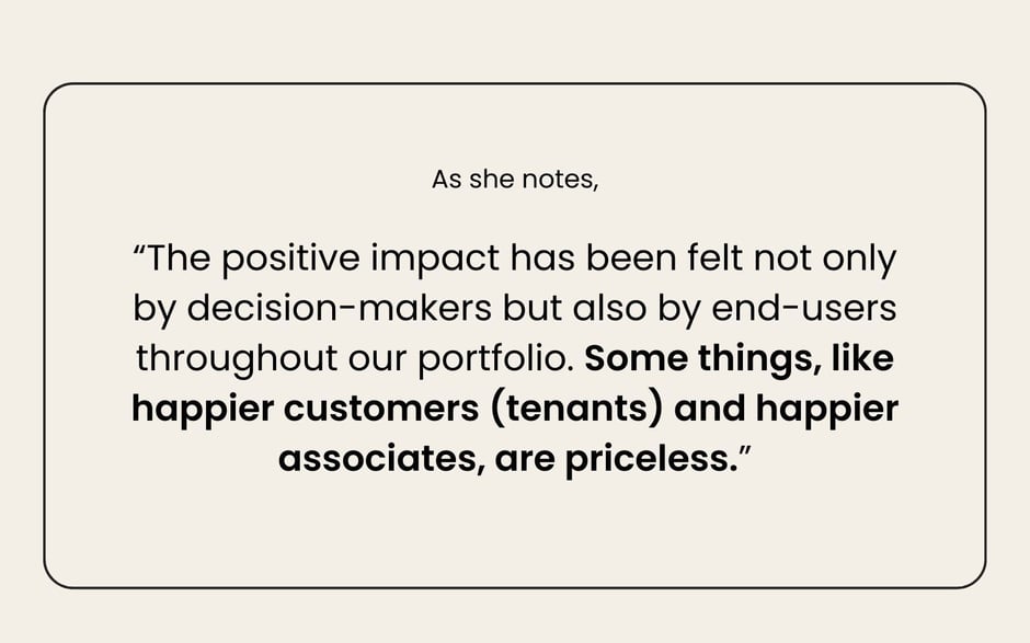 The positive impact New